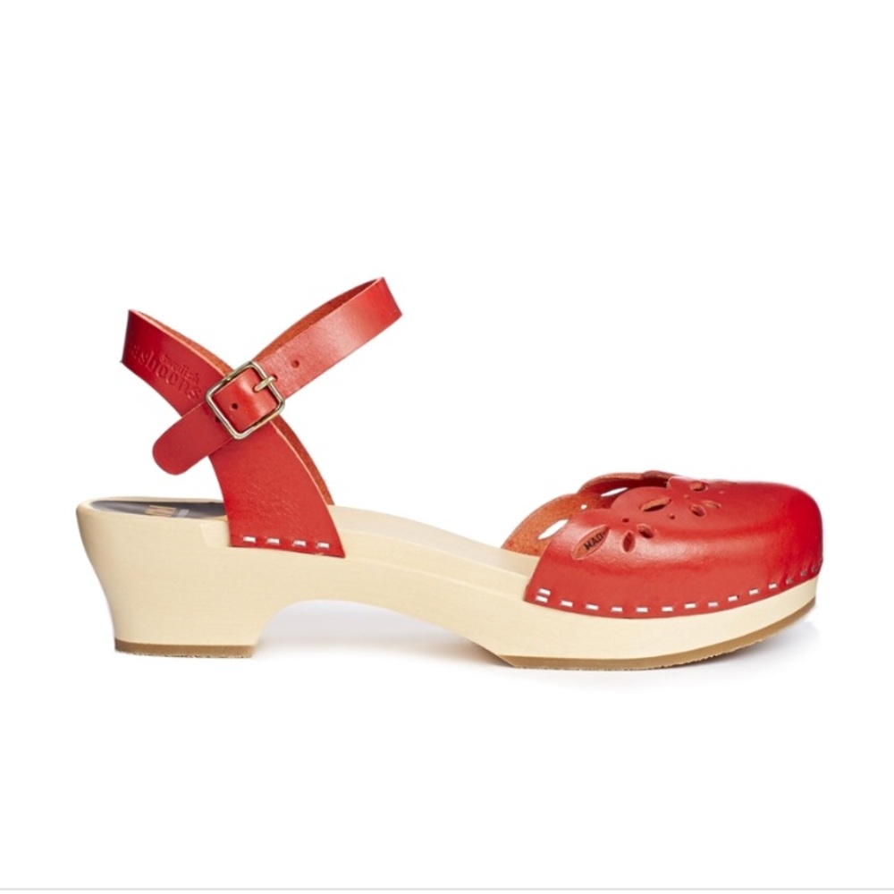 Swedish Hasbeens Red Haga Flat